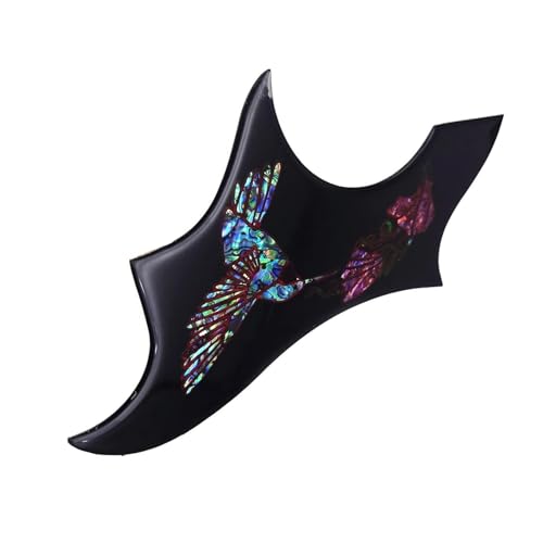 Pickguard pour guitare acoustique coque en ormeau accessoire lutherie folk