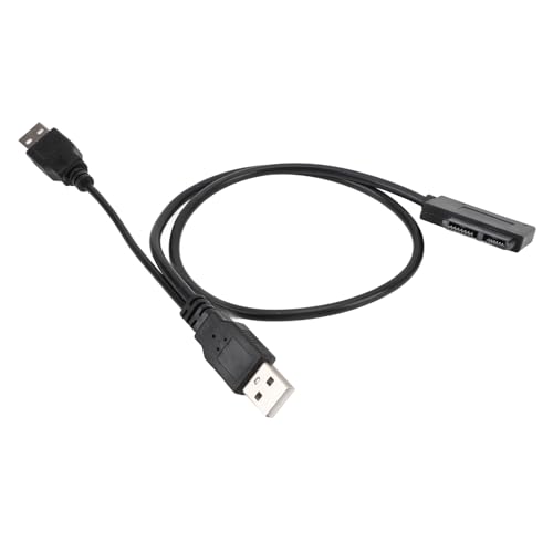 ciciglow cable adaptador USB 2.0 a SATA 13Pin Slimline