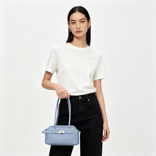 Sac à main en polyuréthane de style pochette tendance multicolore - 2