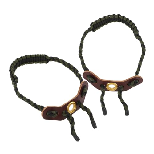 Abaodam Wrist Sling for Braided Nylon Adjustable Hunting Gear Safety Lanyard Camouflage Pattern