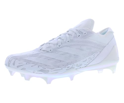 Adidas Adizero Electric Mens Shoes Size 7, Color: Cloud White/Cloud White/Silver Metallic-White