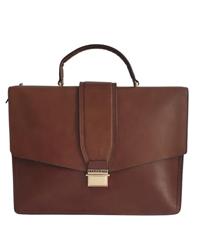 Made in Italy The Bridge Borsa Valigia Tracolla 24H Pelle 4634017T Unisex