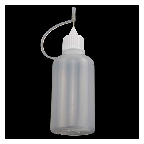 Flacons de colle à pointe de précision Tegg flacon aiguille vide 30ml 12pcs - 5