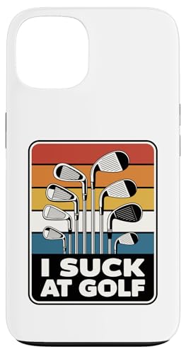 I Suck At Golf Joke ʔSt s Ȓj St X}zP[X iPhone 13 p