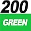 200Pcs-Green