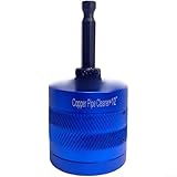 Kupferrohr-Reinigungsbürsten-Set für Sanitär-Wartung, entfernt Schmutz und Rost von Rohren und Rohren mit Bohrer-kompatiblen Bürsten (3 Stück)