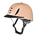 JISADER Horse Riding Helmet Adjustable Equestrian Hat Head Cap Strong Hardness Lightweight Shockproof Removable Liner Suitable for Kids Outdoor Sports, Khaki