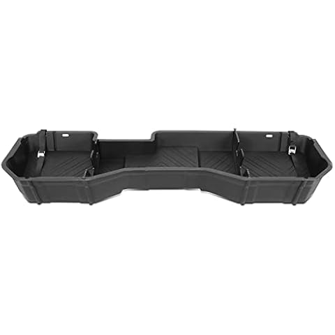 DNA Motoring SBOX-002 Under Seat Storage Box Tool Organizer Tray Case Cover