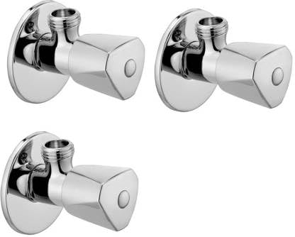Parryware Trigon Angle Valve Chrome Finish for Kitchen & Bath Fixtures Pack of 3