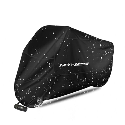 Housse de moto pour Yamaha MT-125 bâche protection pluie UV