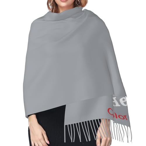 Custom Travel Scarves For Women Personalized Winter Wraps Scarf With Photo Name Text Customized Cashmere Scarf2