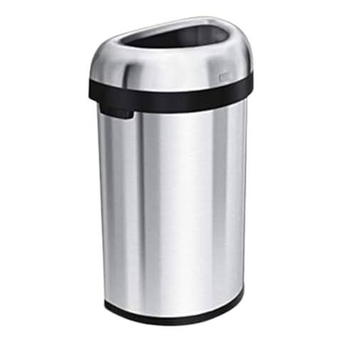 simplehuman 60L Semi-Round Open Office Bin Cover