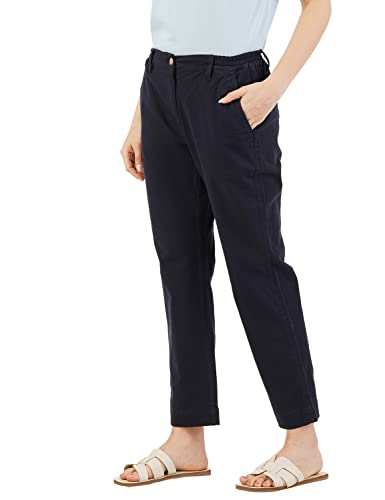 Image of FYLTR Women's Stretch Cotton Comfort Chinos with Elasticated Waistband