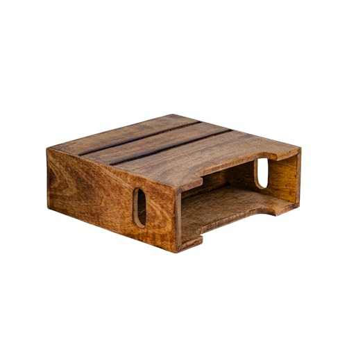 Mie Creations MCMGRC Wooden Magazine Holder Rack thumb #4