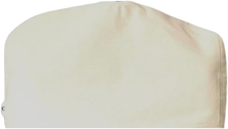 Shoulder Cover Breathable Clothes Dust Protectors for Closet Storage Garment Dust Cover Protects for Suit, Coats, Jackets - Off-white (Pack of 5)