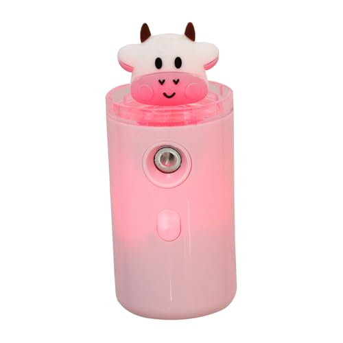 Beavorty Humidificador Hidratante Portátil Mio Pulverizador Facial De Cuidado Piel Humidificador Recargable Con Diseño De Vacita Hidratación Instantánea