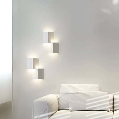 Luces de montaje en pared con cable simple para eliminar lámparas de mesa aparatosas 4