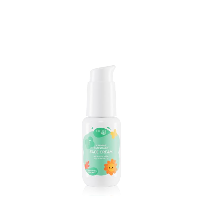 Freshly Cosmetics Crema facial infantil 100% natural Calming Sunflower Face Cream