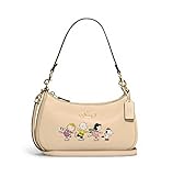 COACH Teri Shoulder Bag (IM/Ivory Multi With Snoopy And Friends Motif - Peanuts)
