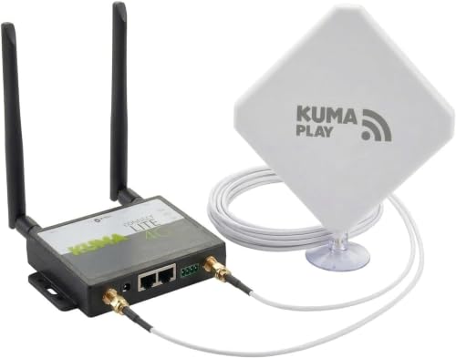 KUMA CONNECT PLAY Unlocked 4G Router + O2 Unlimited Data Ready...