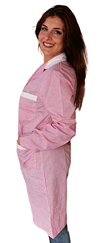 Giacche Da Pizzaiolo + Bandana Cucina Panettiere Cotone Chef Made In Italy (M, Rosso+Bandana) - 2