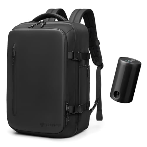 Image of Airpack Travel Backpack Vacuum Laptop Bag for Man 35L Large Capacity fit for 16inch Laptop Waterproof Convertible Duffle Bag, Durable Travelling Bag