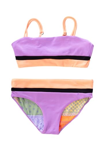 Image of Maaji Girls Metallic Lilac Tiana Bikini Set
