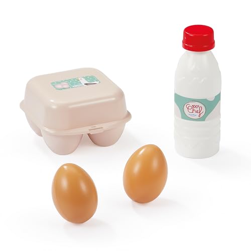 Ecoiffier 2531 – Das Waffeleisen für Kinder – ab 18 Monaten – Spielzeug aus robustem Kunststoff – mit Zubehör und Zutaten – zum Kochen wie EIN Chef