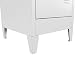vidaXL Armario Taquilla 3 Compartimentos 38x45x180 cm Casillero Organizador