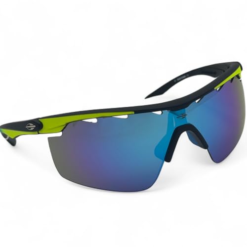 Óculos de Sol Mormaii Athlon 4 Preto Emborrachado - Unissex - Amarelo - UNICO