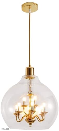 Lustre bar lumières de lit de chevet art rond nordique pour sublimer votre chambre