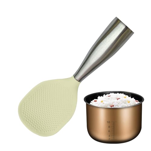 Celuicion de arroz, pala de arroz - Cuchara de arroz antiadherente, herramientas de cocina resistentes al calor, utensilios de cocina multifuncionales para sopa, fideos servidos