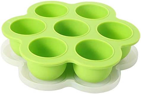 7 Hole Portable Silicone Egg Bites Mold for Instant Pot Reusable Pressure Molds Kitchen Cooker Accessories