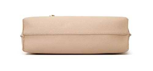Image of Dreubea Women's Soft Faux Leather Tote Shoulder Bag from, Big Capacity Tassel Handbag