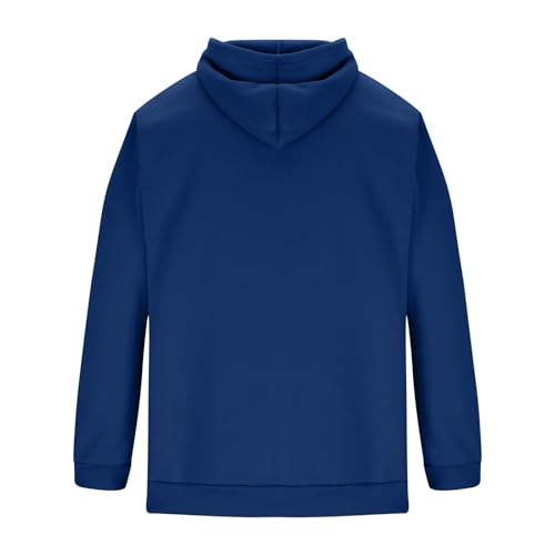 Mens Heavyweight Pullover Hoodie Casual Fleece Sweatshirt Soft Warm Drawstring Hood Kangaroo Pocket Daily Streetwear3