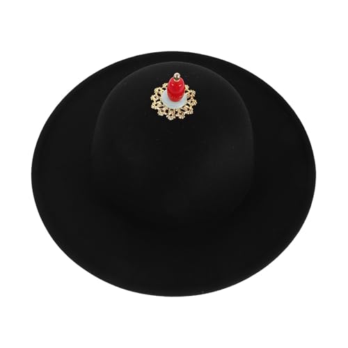 Chapeau fedora noir de cosplay pour vos séances photos vintage