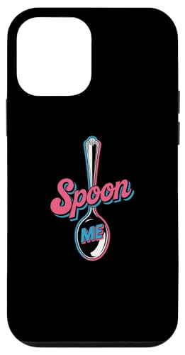 Funny Spoons ȃOtBbN t@j[Xv[ Ƃ킴Xv[ Me X}zP[X iPhone 12 mini p