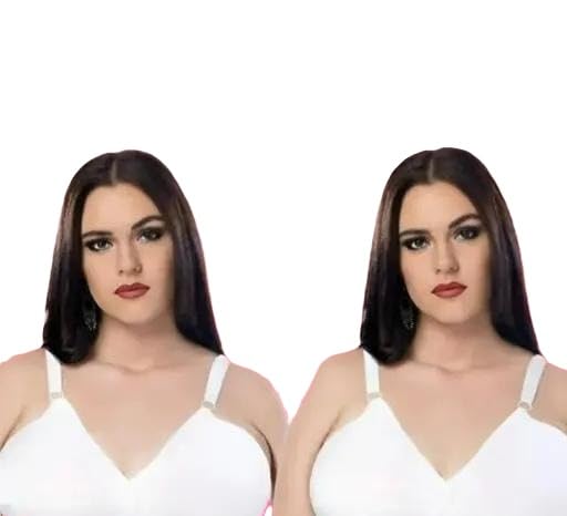 Bra Pack of 2 – Women’s Pure Cotton Non-Padded, Non-Wired Full Coverage Seamless Bra | 100% Hosiery Cotton-image-30