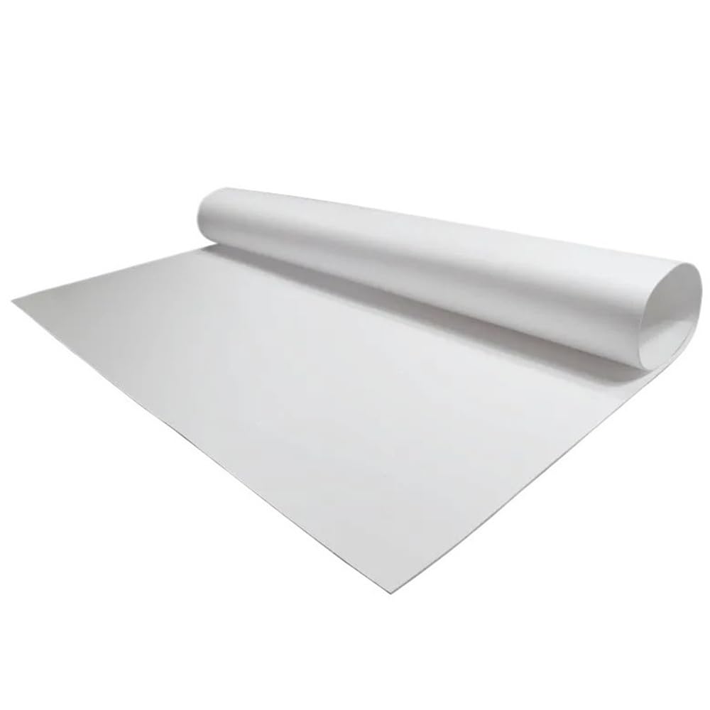 Quadratische expandierte PTFE-Platte, mikroporöse, leichte rechteckige PTFE-Maschinenplatte for Heimwerkerprojekte(200 * 200 * 1.5MM)