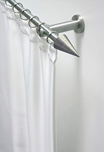 GARDINIA Set con bastone per tende “Kegel”, 1