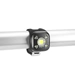Peso: 15 g Knog - Luz LED Blanca para Bicicleta, diseño de Calavera Negro Negro
