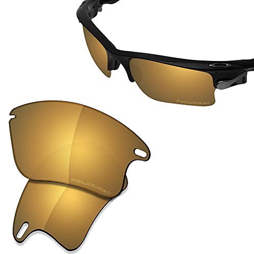 Image of SAUCER Premium Replacement Lenses & Rubber Kits for Oakley Fast Jacket XL OO9156 | Fast Jacket XL Low Bridge Fit Sunglasses