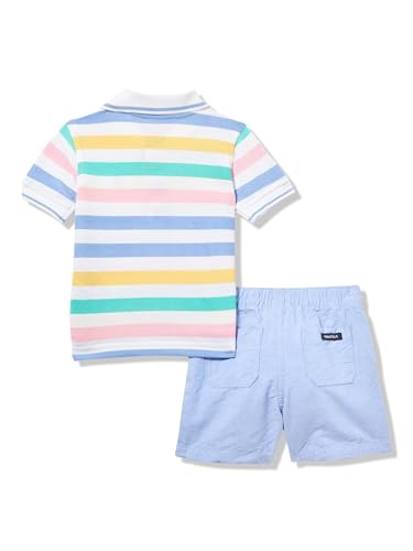 Image of Nautica Boys' 2pc Polo Short Set