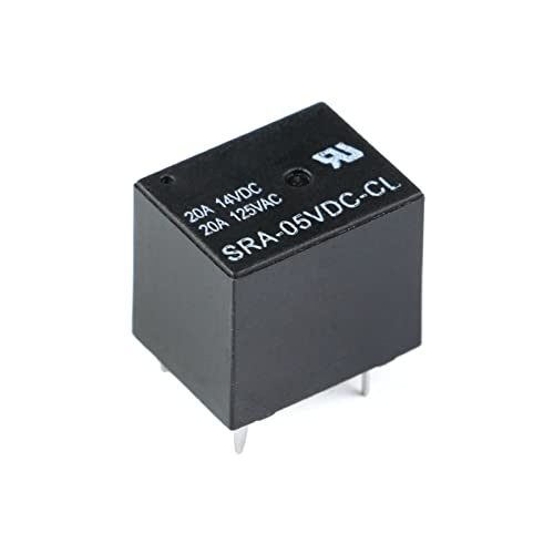 Relé SRA-12VDC-CL 5 pines 20A interruptor electromagnético CC para PCB de coche 5