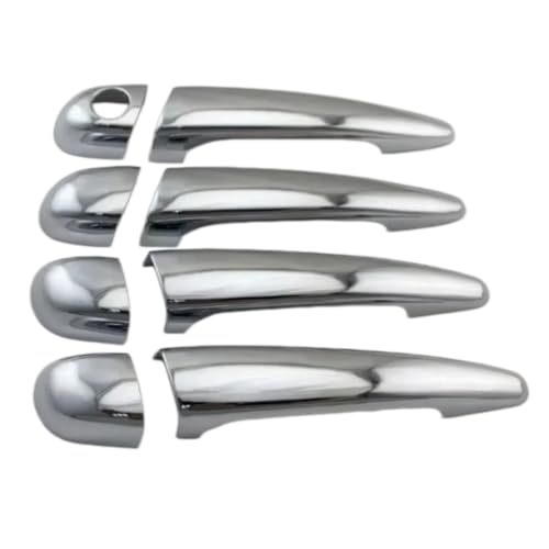 Autocollant ABS poignée E46 argenté pour masquer les rayures de portière
