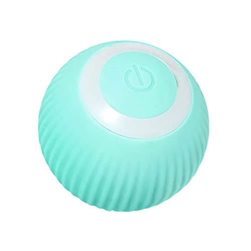 karonpeln 猫おもちゃ 猫じゃらし 電動ボール 360度自動回転 猫のおもちゃ USB充電式 子猫おもちゃ 猫ボール お留守番 ストレス解消 運動不足解消 知育玩具 ペット おもちゃ (グリーン)
