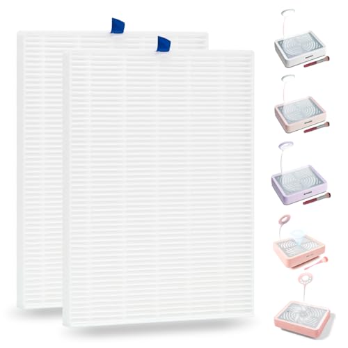 Nail Dust Collector Replacement Filters (2 Pack)