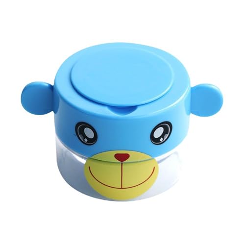 DFsucces 錠剤クラッシャー 携帯便利 シンプル すりつぶし機能 錠剤粉砕 すりつぶし 薬 子ども 赤ちゃん 高齢者 お年寄り 猫 犬 ペット (かわいいブルー)