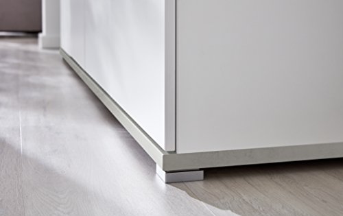 Germania 3777-531 GW-Topix Kommode | In Weiß und Beton-optik | 96 x 87 x 40 cm - 3777-531 Germania 3777-531 GW-Topix Kommode | In Weiß und Beton-optik | 96 x 87 x 40 cm