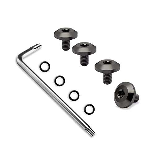 Beretta 92 Grips, O Rings, Torx Key, Stainless Steel Screws - Fancy Black